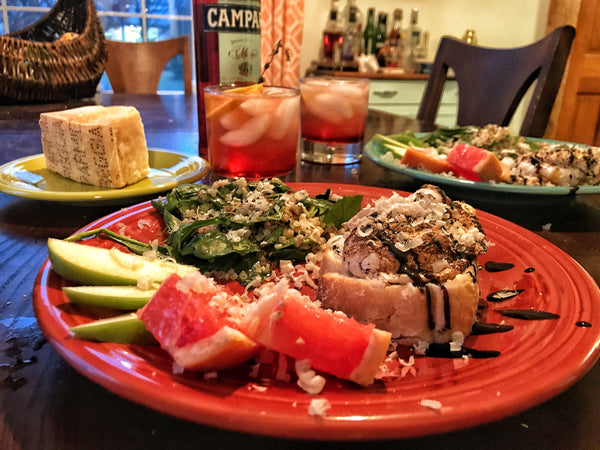 Something a Little Different...Balsamic Eggs w/ Parmesan Reggiano