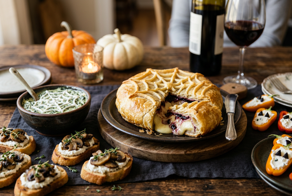 Something Wickedly Cheesy: Halloween Appetizers for the Grownups